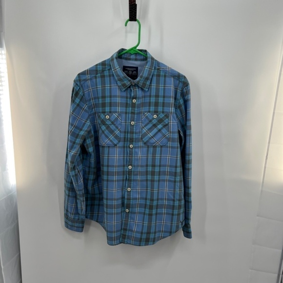 3 American Eagle Outfitters Button down shirts All Size Large - Picture 10 of 15